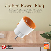 NEO NAS-WR07B Zigbee 3.0 Smart Wall Socket 16A French Standard Plug ABS Gateway Voice Control Relay Metering Network-SDK