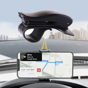 Автомобильный держатель приборной панели для мобильного телефона, автомобильный навигационный каркас прямого обзора, Вращающийся Автомобильный держатель на 360 градусов