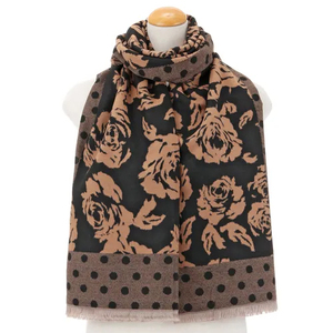 Chal de Invierno Grueso de Estilo Intelectual Elegante para Mujer, Chal Tradicional Multifuncional Cálido para Viajes de Otoño e Invierno - Product Image 1