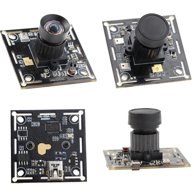 TOP quality 2 Mage Pixel CMOS 1080P PCB camera board AR0230 sensor hidden USB camera module with Dual Mic Micro