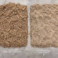 Substrat de lit pour reptiles en écorce bioactive, hydratant et respectueux de l'environnement, pour terrariums de serpents, lézards et tortues, favorisant la chaleur.