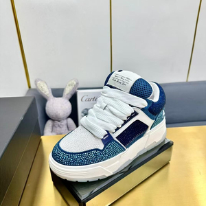 Zapatillas Deportivas de Plataforma con Pedrería de Colores Mezclados, Punta Redonda y Cordones, para Mujer, Modelo 2026, para Correr y Uso Diario - Product Image 5
