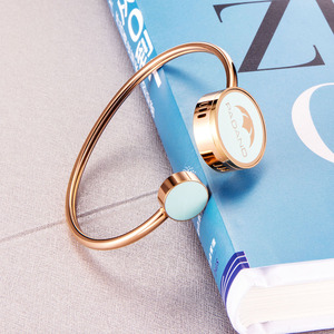 Joyería de acero inoxidable de aceite esencial de aromaterapia, pulsera de Perfume con letras ajustables, de nuevo diseño - Product Image 4