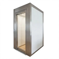 Ascenseur hydraulique compact sans gaine pour maison, villa résidentielle, idéal pour personnes âgées, maison à 3 étages, mouvement silencieux