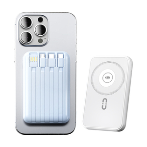 พาวเวอร์แบงค์แม่เหล็กไร้สายรุ่นใหม่ ปี 2026 ขายดีที่สุด PD22.5W 10000mAh พาวเวอร์แบงค์แม่เหล็กขนาดเล็กแบบพกพา ชาร์จเร็วไร้สาย - Product Image 5