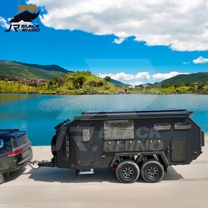 Remolque Caravana Híbrido Estándar Australiano de Lujo <span class=keywords><strong>para</strong></span> Acampar al Aire Libre, Personalización Australiana <span class=keywords><strong>para</strong></span> Viajes Todoterreno - Product Image 1