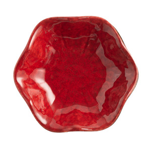Plat à sauce en porcelaine Feuille de Lotus, compatible micro-ondes, sous glaçure, design moderne et minimaliste pour hôtels, restaurants et usage domestique - Product Image 5
