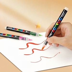 ปากกาสีอะคริลิคแบบหัวพู่กันนุ่ม 24/60/120/168/240/288 สี สำหรับระบายสีไม้ หิน งาน DIY และงานฝีมือต่างๆ ขายส่ง - Product Image 3