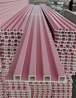 Panneaux muraux géométriques modernes en MDF imperméable à rayures verticales pour salon, couloir et chambre à coucher