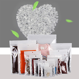 Wholesale Retail Packaging Poly Pouch Clear Self Seal Zipper Plastic Packaging