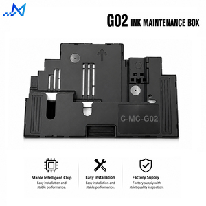 Caja de Mantenimiento de Tinta Residual MC-G02 Compatible con Impresoras Canon <span class=keywords><strong>PIXMA</strong></span> Serie <span class=keywords><strong>G</strong></span> G1220 G2160 G2260 G3160 G3260 G590 G690 - Product Image 1
