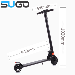 Scooter électrique à moteur, usine chinoise OEM, 2 roues, pliable, scooter électrique homologué CE, scooter électrique en alliage d'aluminium - Product Image 4