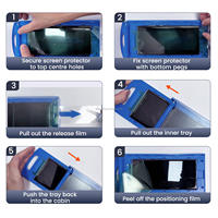 Lot de 2 films protecteurs d'écran en TPU souple, anti-poussière, alignement automatique, 3D, grand écran incurvé, confidentialité, boîte magique, pour Samsung S25 S23 Ultra