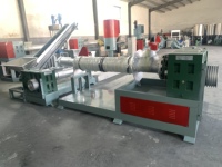 Machine automatique de fabrication de granulés de plastique recyclé PP, LDPE, PA, PVC, fibre de verre et nylon, granulateurs de plastique