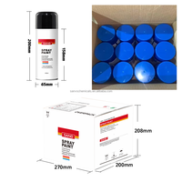 SANVO 400ml peinture en aérosol chromé à haute brillance revêtement liquide à séchage rapide pour la peinture de meubles et l'art du graffiti