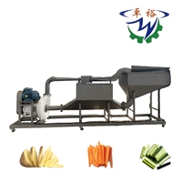 Hoge Efficiëntie Franse Frieten Hydro Snijmachine/ Franse Frieten Snijder Aardappel Groente Snijmachine voor Franse Frieten