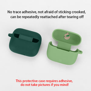 Funda protectora de silicona <span class=keywords><strong>Oppo</strong></span> Enco <span class=keywords><strong>Buds</strong></span> 3 Pro, carcasa para auriculares inalámbricos y funda para Airpods, solo incluye funda protectora - Product Image 5