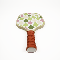 Raquettes de pickleball en fibre de verre, ensemble de 2 raquettes et 4 balles de pickleball, sac portable pour débutants, sports d'intérieur et d'extérieur