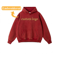 Sudadera con Capucha Extra Grande para Hombre, con Relieve 3D, Logotipo Personalizado OEM, Sin Cordón, Estilo Urbano