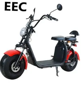 Wholesale Model C07A EEC/COC Sertifikat 1500W Citycoco Sepeda Motor untuk Holland Electric Scooter