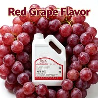 Arôme alimentaire soluble à base d'huile aromatisante aux fruits, saveur authentique de raisin, huile de raisin rouge pure avec une acidité équilibrée pour la pâtisserie et les confiseries
