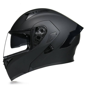 卸売カスタムロゴオートバイヘルメットフルフェイスオートバイヘルメットフリップアップダブルバイザーモジュラーヘルメット - Product Image 1