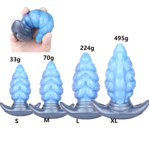 5 diverse dimensioni Octopus ancoraggio Plug xl anale Plug Dildo massaggio prostatico stimolatore per uomini donne giocattoli sessuali 18 + - Product Image 1