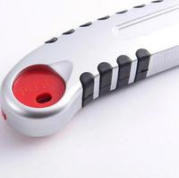 Couteau utilitaire de bricolage en acier inoxydable lame de rasoir rétractable coupe-papier de sécurité livraison directe 5 pièces lames OEM personnalisable