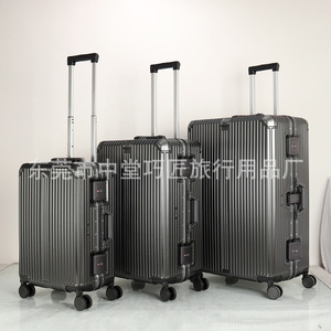 Racapack Aluminum Frame Trolley Case 20 Inch Carry On 28 Inch Luggage With <b>TSA</b> <b>Lock</b> Business Travel Durable Swivel Wheels - Product Image 2