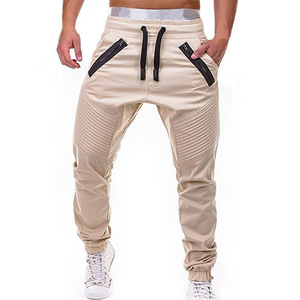 Mode homme fitness pantalons de survêtement de jogger à la cheville skinny <span class=keywords><strong>pantalon</strong></span> cargo garçon streetwear hip hop <span class=keywords><strong>pantalon</strong></span> décontracté pli <span class=keywords><strong>pantalon</strong></span> - Product Image 2