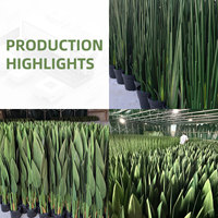 Vente en gros de palmiers du voyageur artificiels écologiques de 160 cm, plantes sur pied pour les chaînes de magasins, Pâques, anniversaires