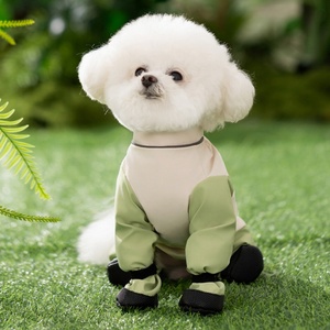 Combinaison imperméable réfléchissante pour animaux <span class=keywords><strong>de</strong></span> compagnie, anti-poussière, avec pieds antidérapants, <span class=keywords><strong>en</strong></span> tissu Oxford, pour chiens et chats - Utilisation <span class=keywords><strong>en</strong></span> extérieur toutes saisons - Product Image 2