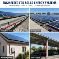 UL 4703 RoHS-Zertifizierter 2000V DC Feinlitzkupferdraht UV-Beständig Wetterfest Premium-Qualität für PV-Verkabelung