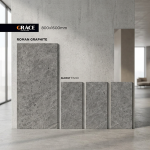 River Brown 800x1600mm Marble Effect Porcelain Ceramic Wall and <b>Floor</b> Tiles for Zambia Building Projects - Product Image 2