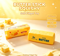 Jouet Squishy en TPR à Remontée Lente, Anti-Stress, à Presser, Multi-styles, Mignon, en Forme de Chou, de Fruit ou de Chien, pour Enfants