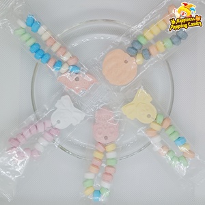 Pulseras de Caramelos de Halloween, Pulsera de Calavera, Dulces con Forma de Calabaza, Joyería Comestible, Dulces, Caramelos Duros con Cuentas - Product Image 3