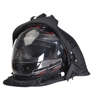 Mochila para Casco de Motocicleta de PVC de Gran Capacidad, Resistente al Desgaste, Impermeable, Reflectante, para Motociclismo al Aire Libre - Product Image 3