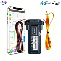 Pelacak Kendaraan Tahan Air IP67 4G GSM GPS - Pemutaran Riwayat Lokasi Real-Time, Dukungan Aplikasi IOS & PC, 1 Tahun untuk Mobil, Truk, Taksi