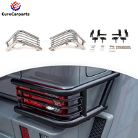G glass w463 couvercle de protection des feux arrière pour G-class W463 G500 G55 G63 couvercle de feu arrière en acier inoxydable Grille