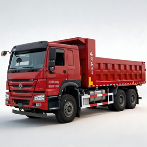 Camion benne basculante HOWO 6x4 pour le transport de sable, gravier et travaux de terrassement - Product Image 1