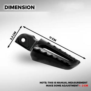 Hotsell ที่พักเท้าหน้ายางอะไหล่รถจักรยานยนต์ V3กด <span class=keywords><strong>V2</strong></span>แบบต่างๆที่เหยียบเท้า - Product Image 4