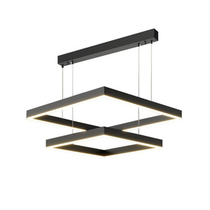 โคมไฟเพดาน LED ทรงสี่เหลี่ยมทันสมัย ฟูลสเปกตรัม 60 ซม. สำหรับห้องนั่งเล่น ห้องนอน ห้องรับประทานอาหาร โคมไฟตกแต่งบ้าน - Product Image 2