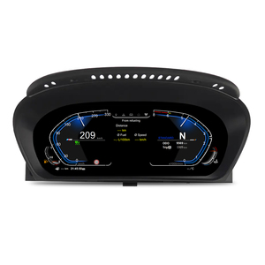 Tableau de bord numérique LCD pour <span class=keywords><strong>BMW</strong></span> Série 5 <span class=keywords><strong>E60</strong></span> X5 E70 X6 E71 Système <span class=keywords><strong>CCC</strong></span> CIC – Compteur de vitesse numérique de remplacement Plug and Play - Product Image 2