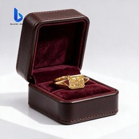 Bague de luxe en argent sterling S925 certifiée GRA avec moissanite jaune taille radiant pour cadeau d'anniversaire, bague tendance