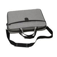 Logo personnalisé 15.6-16 pouces sac d'ordinateur professionnel simple et léger en nylon étui pour ordinateur portable durable multifonctionnel