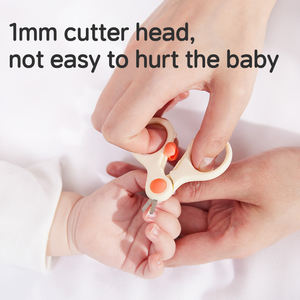 Toptan emniyet 4 adet bebek tırnak manikür pedikür bakım seti tırnak makası ile setleri, makas, tırnak törpüsü ve cımbız - Product Image 4