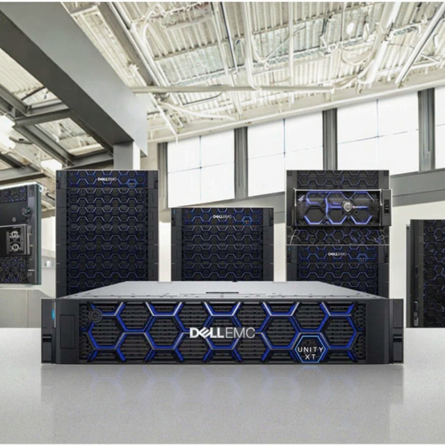 UNITY XT880 4*1.8T  8*32GB FC for DELL EMC Unity XT380 XT480 XT680 XT880 Hybrid Flash All Flash Storage Emc dell Powermax