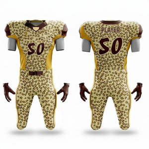 ชุดฟอร์มฟุตบอลอเมริกันสำหรับผู้ชายเสื้อแขนสั้นผลิตจาก2025ออกแบบได้ตามที่ต้องการ - Product Image 1