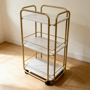 Carrello Porta Attrezzi per Parrucchieri e Barbieri, Carrello per Salone di Bellezza - Product Image 1