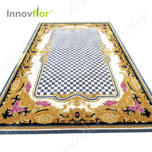 Habitación de diseño de lujo alfombra de seda 100% de Nueva <span class=keywords><strong>Zelanda</strong></span> lana alfombras alfombra - Product Image 3